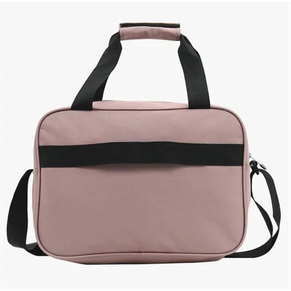 Travelers Club 15 inch Carry On Boarding Tote Luggage Pink Mauve NWT - Picture 4 of 8